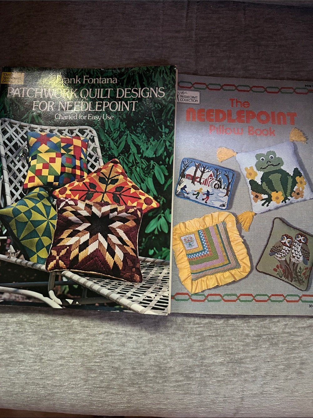 pair of crafting booklets